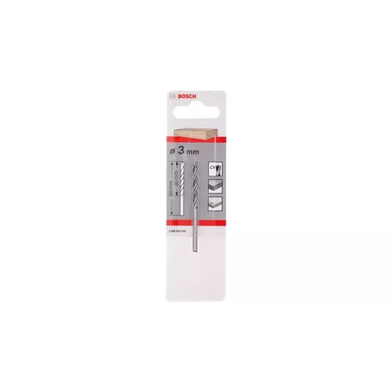 Bosch Standard broca helicoidal para madera 7 x 69 x 109 mm (2608596304)