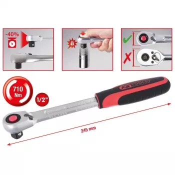 Carraca reversible KS Tools 920.1290