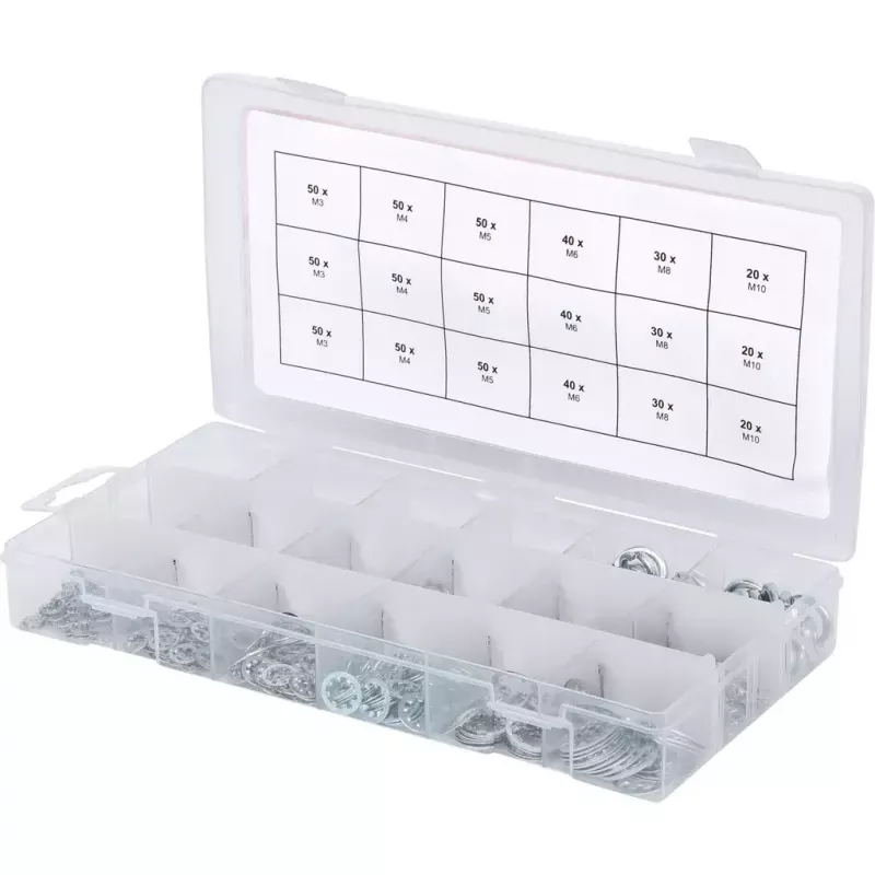 Juego de arandelas KS Tools 970.0240