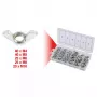 KS Tools 970.0470 surtido de tuercas de mariposa, 150 uds.