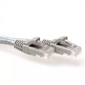 Cable de red ACT gris 7 metros U/UTP CAT6A snagless con conectores RJ45