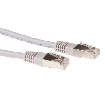 ACT Gris 7 metros LSZH SFTP CAT6A Cable de conexión con conectores RJ45