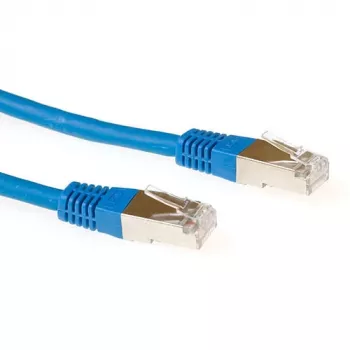 ACT Blue 7 metros LSZH SFTP CAT6A Cable de conexión con conectores RJ45