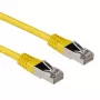 ACT Amarillo 2 metros LSZH SFTP CAT6A Cable de conexión con conectores RJ45