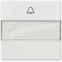 Siemens 5TG6215 tecla basculante para pulsador de timbre, blanco titanio