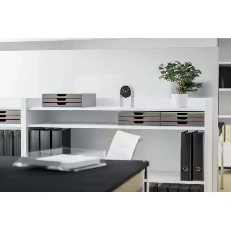 Unidad de cajones de plástico Durable Varicolor 3