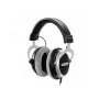 Omnitronic 14000329 Auriculares con cable con diadema llamadas música Negro Plata