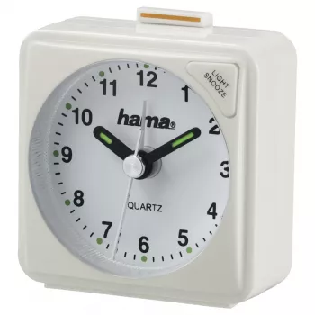 Hama A50 Despertador de cuarzo Blanco