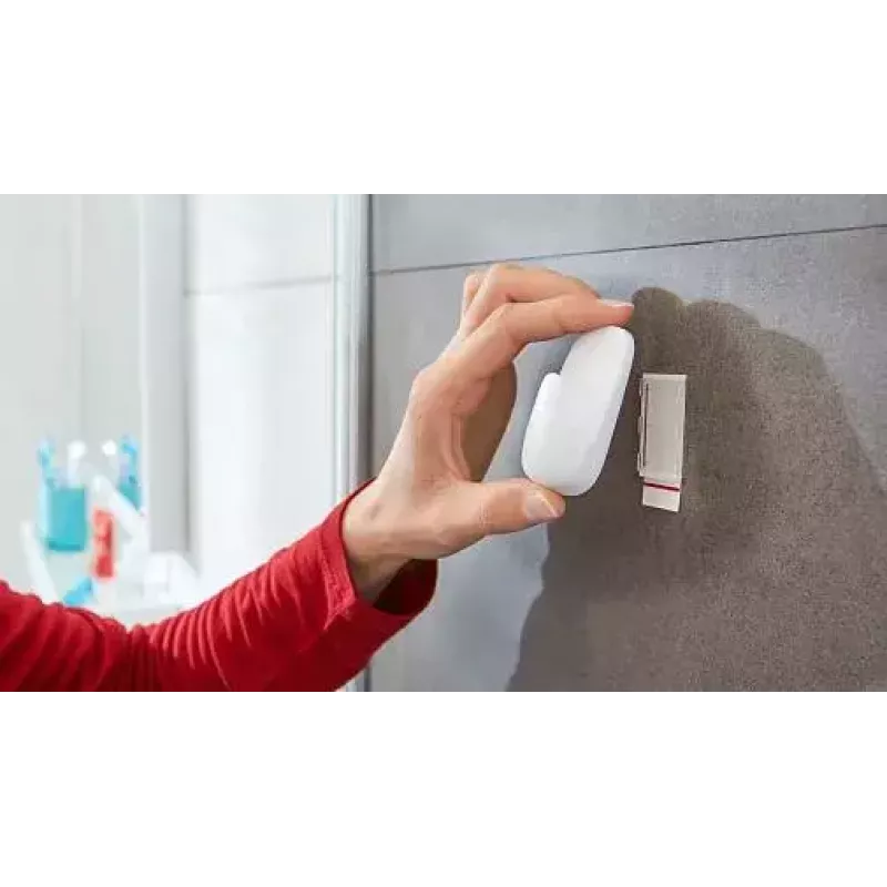 Gancho para toallas TESA 59781-00000 interior blanco 2 uds.