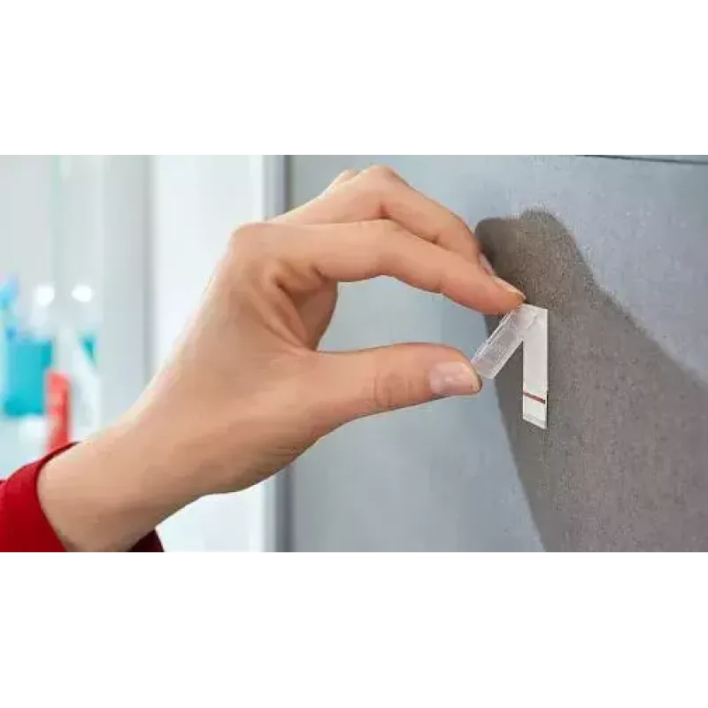 Gancho para toallas TESA 59783-00000 interior blanco 2 uds.