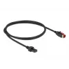 Cable PoweredUSB DeLOCK 85950 24 V a 2 x conector macho 4 pines 1 m