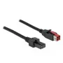 Cable PoweredUSB DeLOCK 85950 24 V a 2 x conector macho 4 pines 1 m