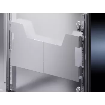 Rittal AX 2515.300 bolsillo para esquemas de cableado para anchura de puerta 600 mm, gris claro (RAL 7035)