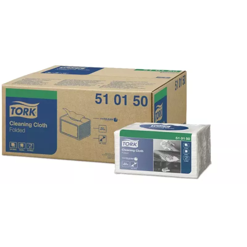 Paño de limpieza de papel Tork 510150