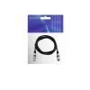 Cable de audio XLR 3 pines Omnitronic 3022047N 3 m Negro
