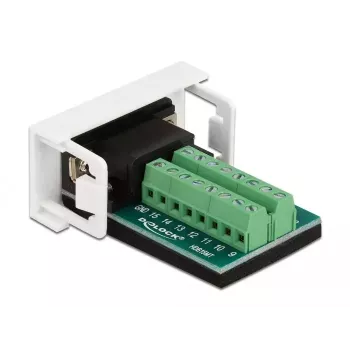 Conector macho VGA a módulo de regletas DeLOCK Easy 45