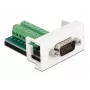 Conector macho VGA a módulo de regletas DeLOCK Easy 45