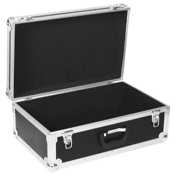 Flightcase Roadinger 30126200 contrachapado negro plateado 6 kg
