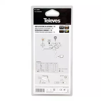 Amplificador de señal de TV Televes 553304