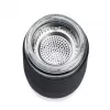 EMSA N20803 taza de té, 420 ml, negro, con filtro