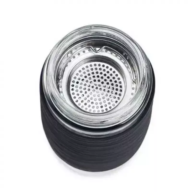 EMSA N20803 taza de té, 420 ml, negro, con filtro