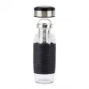 EMSA N20803 taza de té, 420 ml, negro, con filtro