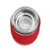 Emsa TEA MUG taza aislante con filtro 2 en 1, 420 ml, rojo
