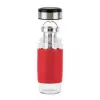 Emsa TEA MUG taza aislante con filtro 2 en 1, 420 ml, rojo