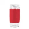 Emsa TEA MUG taza aislante con filtro 2 en 1, 420 ml, rojo