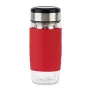 Emsa TEA MUG taza aislante con filtro 2 en 1, 420 ml, rojo