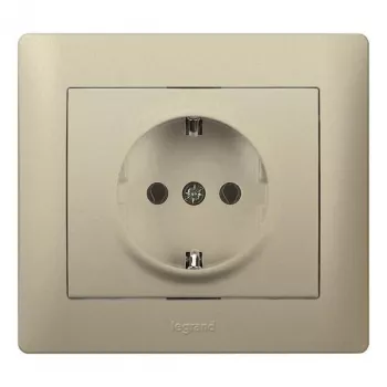 Toma Type F Legrand 771462 Beige 250V 16A