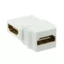 Acoplador Keystone HDMI hembra-hembra en ángulo ACT