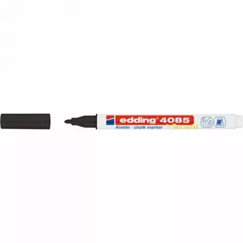 Rotulador de tiza Edding 4085 Punta redonda Negro 1 ud.