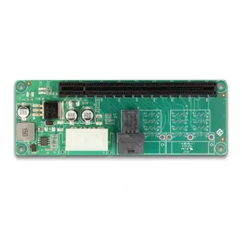 Convertidor DeLOCK 1 x SFF-8643 a interfaz host PCIe x16 interfaz de salida PCIe SFF-8643