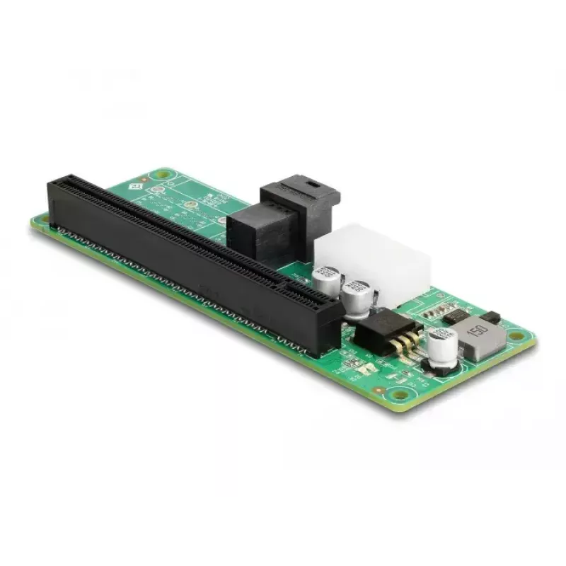 Convertidor DeLOCK 1 x SFF-8643 a interfaz host PCIe x16 interfaz de salida PCIe SFF-8643