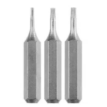 Juego de puntas para destornillador KWB 128840 — 3 uds., puntas Torx (Star), 28 mm de longitud