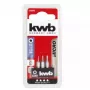 KWB 128840 juego de puntas de acero, 1 paquete