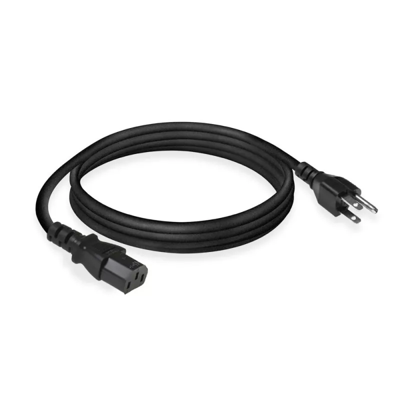 Cable de alimentación ACT conector USA - C13 negro 1,8 m