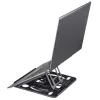 Hama Rotation soporte para portátil, giratorio 360°, inclinable, hasta 39 cm (15,4"), negro