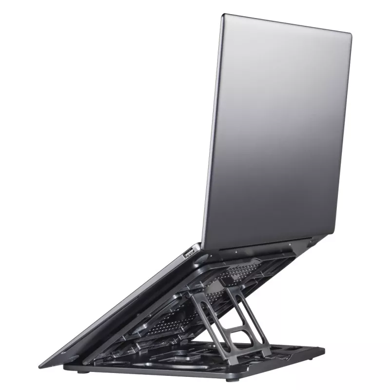 Hama Rotation soporte para portátil, giratorio 360°, inclinable, hasta 39 cm (15,4"), negro