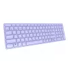 Teclado inalámbrico Rapoo E9700M QWERTZ alemán lila RF Bluetooth