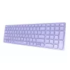 Teclado inalámbrico Rapoo E9700M QWERTZ alemán lila RF Bluetooth