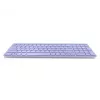 Teclado inalámbrico Rapoo E9700M QWERTZ alemán lila RF Bluetooth