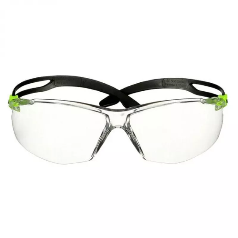 3M SF501SGAF-GRN-EU gafas de protección policarbonato (PC) negro, verde
