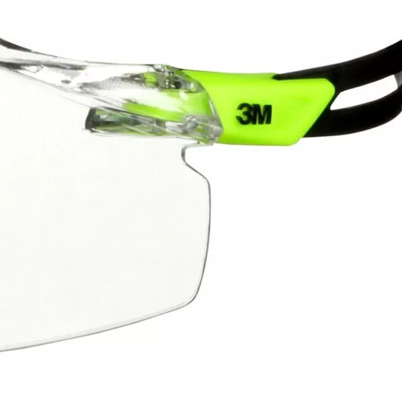 3M SF501SGAF-GRN-EU gafas de protección policarbonato (PC) negro, verde