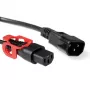 ACT cable de alimentación C13 IEC Lock+ - C14 negro 2 m, PC1526