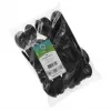 Cuchara de sopa desechable Papstar 96437 polipropileno negro 50 uds.