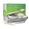 Cuchara de sopa desechable Papstar 96464 polipropileno blanco 100 uds.