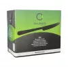Cuchillo desechable Papstar 96527 negro polipropileno 197 mm 200 uds.