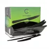 Cuchillo desechable Papstar 96527 negro polipropileno 197 mm 200 uds.